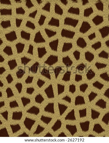 giraffe small spots short fur textured background