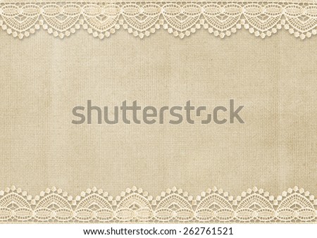 Vintage background with gorgeous lace