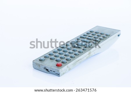 Remote Control on white background