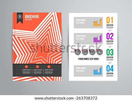 Vector Illustration with Abstract Geometric Background. Business Template for Flyer, Banner, Placard, Poster, Brochure Design. Technology Art