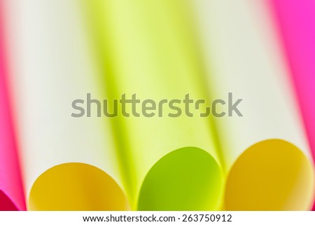 abstraction from color paper as a background texture