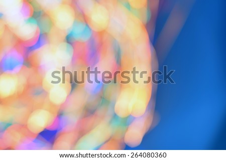 Festive background with defocused lights, Bokeh , Lighten, Line of light