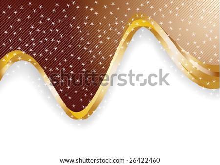 vector background in chocolate color; clip-art