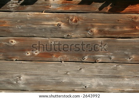 Wall - wooden texture