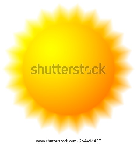 Sun Clip-art - With Rays Fading to Transparent