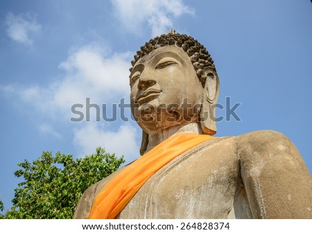 Buddha in Ayutthaya, Thailand.
