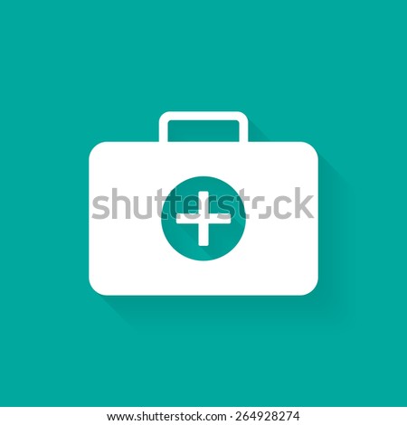 First aid box icon - Vector