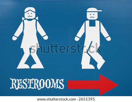 restroom sign