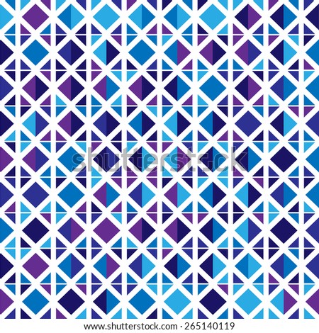 Abstract geometric triangle seamless pattern. geometric shapes
