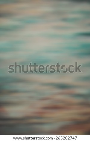 Blurred Abstract Blue and Brown Background