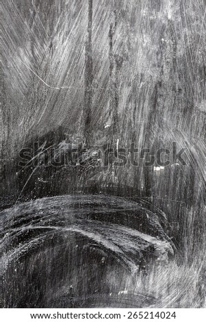 Dark Blackboard With Divorce Textured Background. Grunge Design Element