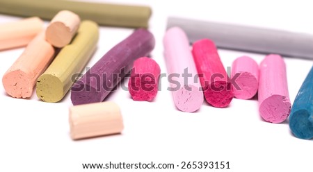 pastel chalks