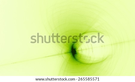 Abstract Green White Background with Lines Curves Lights