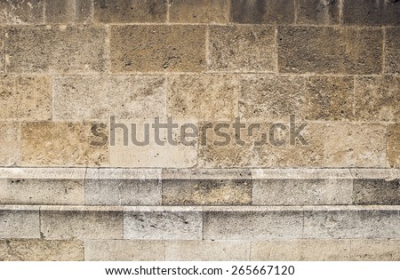 texture of weathered church wall