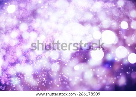 Festive elegant abstract background with bokeh lights and stars Texture