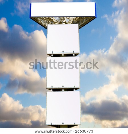 30 meter Billboard mast