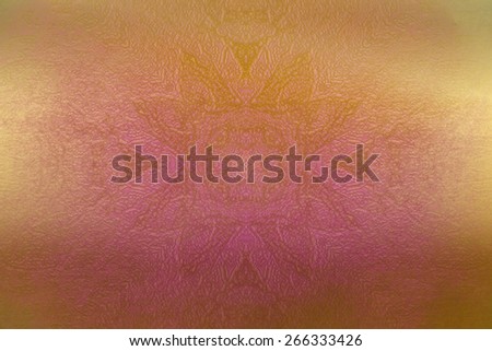 Pink golden light abstract   background , with   painted  grunge background texture for  design .