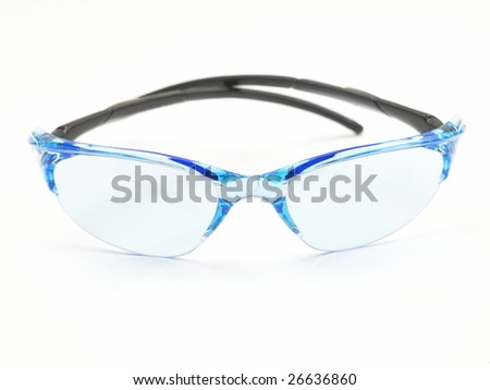 blue specs in white background