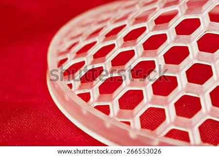 Color hexagon background or texture