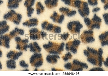 Cloth leopard pattern texture.