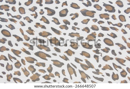 fabric Tiger Pattern