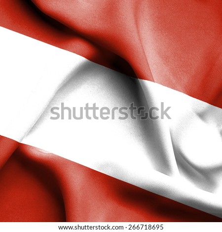 Austria waving flag