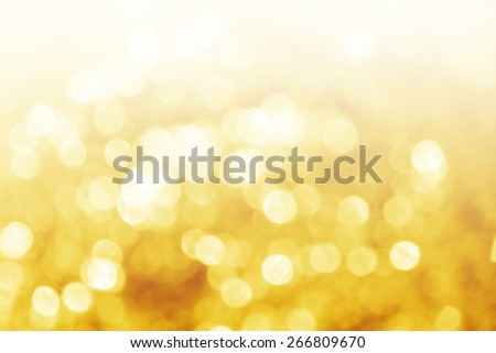 gold  bokeh background