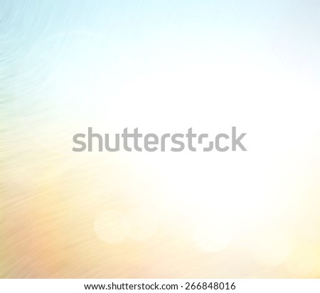 Summer holiday concept: Abstract white sun light and blurred beautiful beach texture background