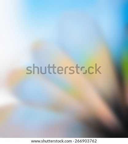 Blurry colorful abstraction useful as background. Multicolored vibrant background with place for. text