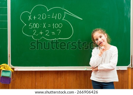 girl in the class equation