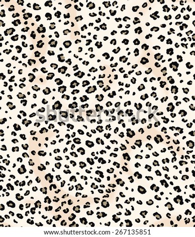texture of fabric striped leopard for background