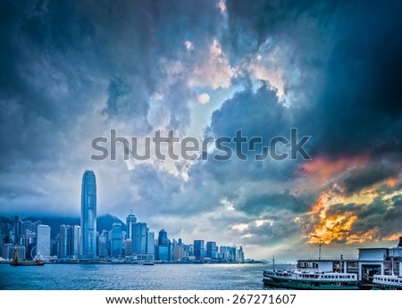 HDR images of Hong Kong City senses