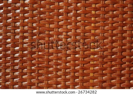 abstract criss-cross wooden basket lacquered background texture
