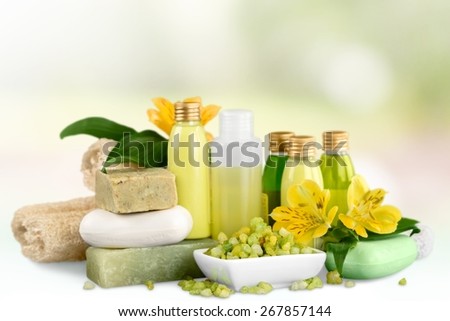Cosmetics, Bar Of Soap, Nature. Royalty-Free Stock Photo #267857144