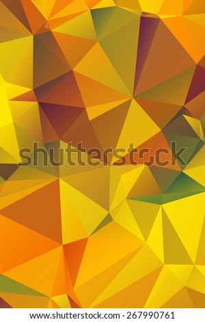 Abstract triangle geometrical multicolored background