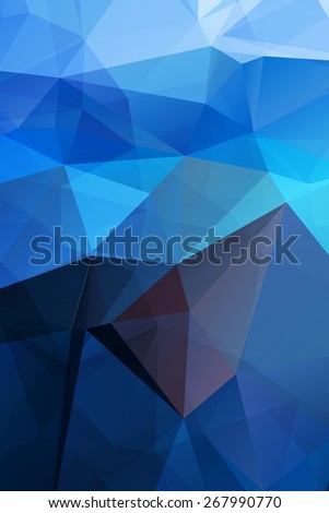 Abstract triangle geometrical multicolored background