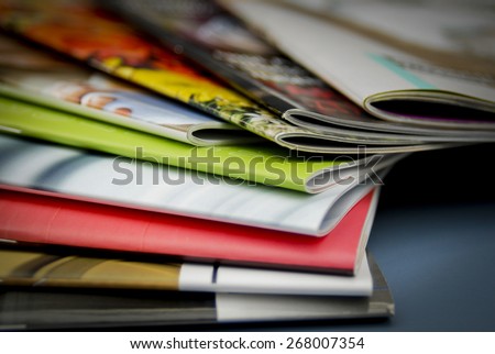 abstract brochure background Royalty-Free Stock Photo #268007354