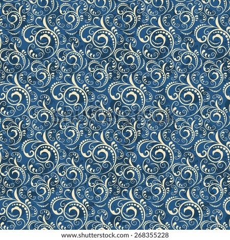 wallpaper Ornate element for design.Ornament seamless wallpaper pattern.