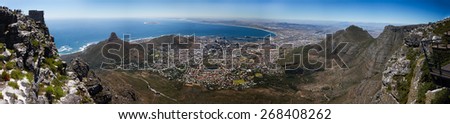 Capetown - Panoramic View - South Africa