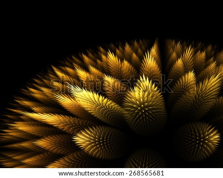golden Abstract Background 