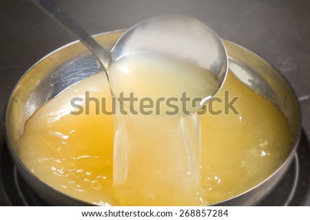 Bouillon de volaille soup 