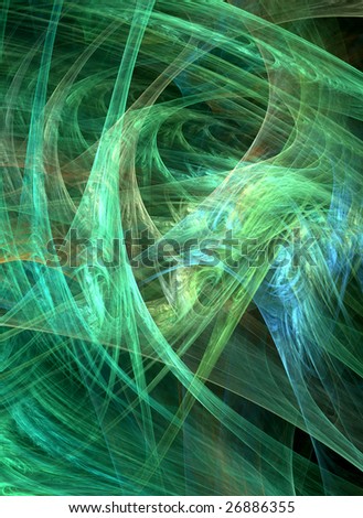 Abstract futuristic fractal a colour background