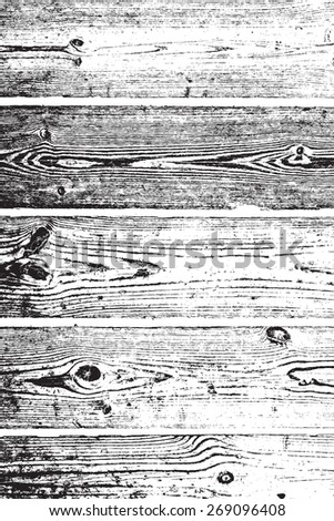 Wooden Planks overlay texture for your design. EPS10 vector.