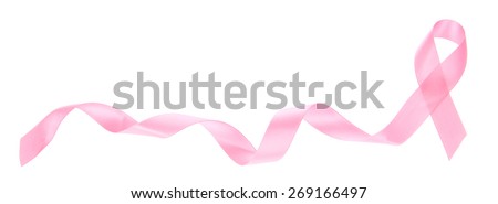 Breast Cancer Awareness ribbon / border Royalty-Free Stock Photo #269166497