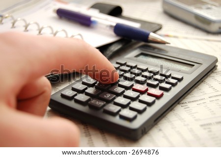 Calculation Royalty-Free Stock Photo #2694876