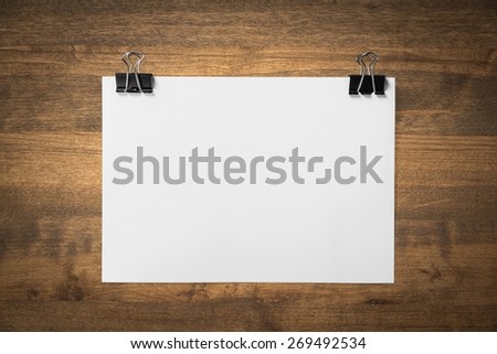 Poster, blank, wall.
