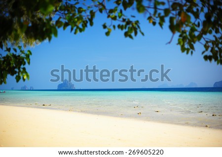 Paradise Beach in Thailand