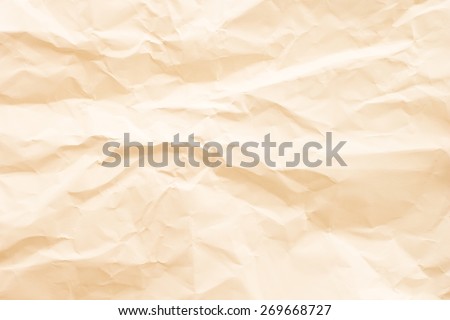 vintage crumpled paper for background