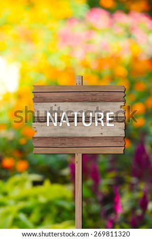 Nature Signboard