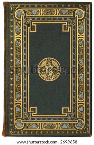 Vintage French Book Cover 1901, edition 7/100